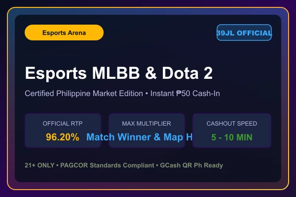 esports betting philippines Official Guide - 39JL Philippines